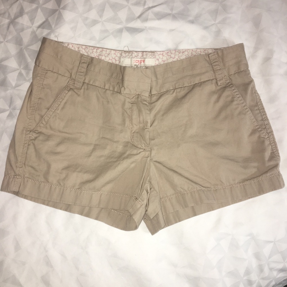 Classic J. Crew Chino SHORT Shorts - Not in stores